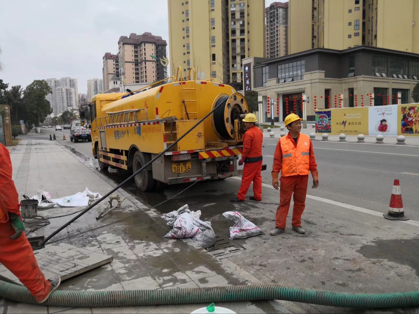 石鼓排污管道清淤-管道清洗