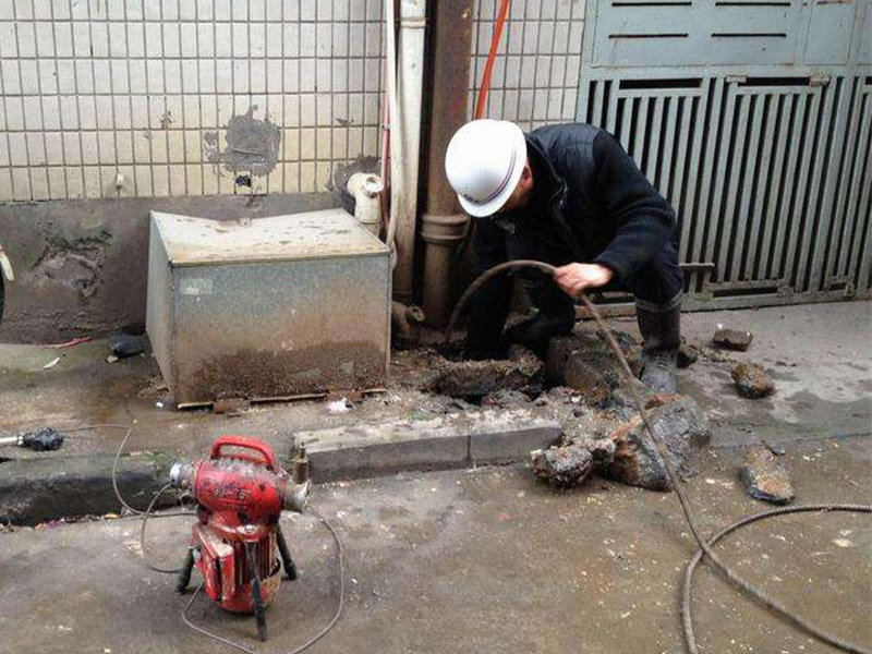 石鼓疏通下水道-洗菜池疏通